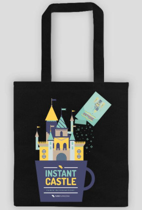Instant castle (zamek błyskawiczny) - torba z nadrukiem jednostronnym