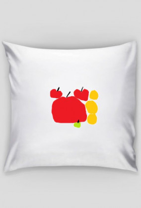 Poduszka jabłka i pomarańcze