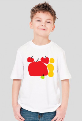 Koszulka jabłka i pomarańze