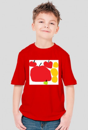 Koszulka jabłka i pomarańze