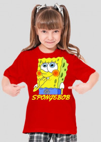 Koszulka dla dziewczynki idealna na prezent ''SPONGEBOB''