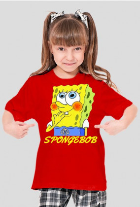 Koszulka dla dziewczynki idealna na prezent ''SPONGEBOB''