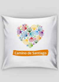 Poszewka na poduszkę ze wzorem Camino de Santiago (2)