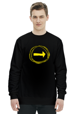 Bluza z motywem Camino de Santiago (strzałka)