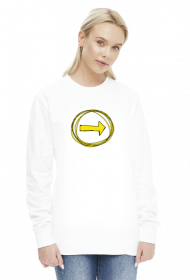 Bluza z motywem Camino de Santiago (strzałka)