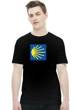 Koszulka z motywem Camino de Santiago (muszla)