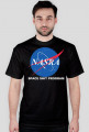 NASRA space shit program T-shirt męski