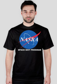 NASRA space shit program T-shirt męski