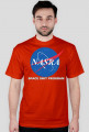 NASRA space shit program T-shirt męski