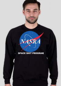 NASRA space shit program bluza męska