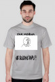 Koszulka ,,Jak można nie słuchać rapu'' męska