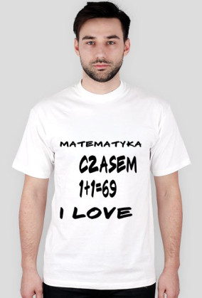 Koszulka męska ,,Matematyka''
