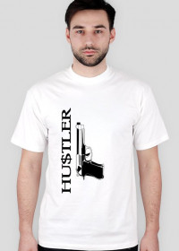 Koszulka "Hustler" [BIAŁA]