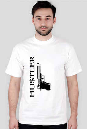 Koszulka "Hustler" [BIAŁA]