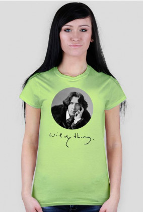 Koszulka damska z Oscarem Wilde
