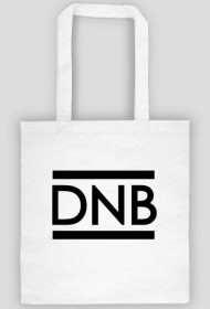 Torba ekologiczna bawełniana Drum and Bass biała.
