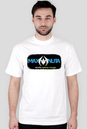 maxnuta - koszulka biała męska
