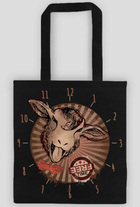 Torby z dwustronnym zadrukiem - free time/ ćma