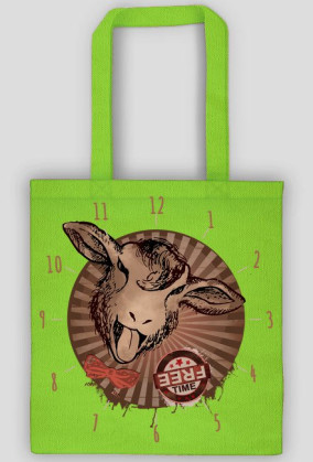 Torby z dwustronnym zadrukiem - free time/ ćma