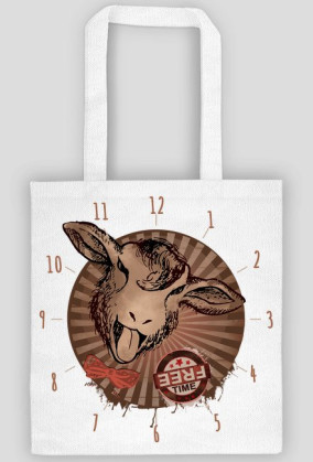 Torby z dwustronnym zadrukiem - free time/ ćma