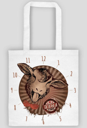 Torby z jednostronnym zadrukiem - free time