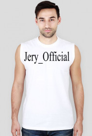 Bezrękawnik Jery_Official For Men Biały