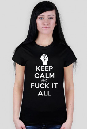 Fuck it all - Dla dziewczyny, czarna