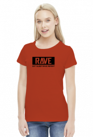 Koszulka damska RAVE Eat Sleep Rave Repeat.