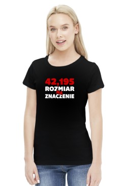 Koszulka dla maratonki. Rozmiar ma znaczenie.