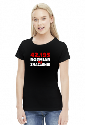 Koszulka dla maratonki. Rozmiar ma znaczenie.