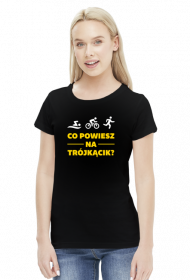 Koszulka dla triatlonistki. Co powiesz na trójkącik?
