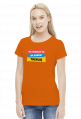 T-shirt biegaczki. Nie umawiam się na randki. Trenuję.