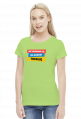 T-shirt biegaczki. Nie umawiam się na randki. Trenuję.