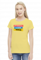 T-shirt biegaczki. Nie umawiam się na randki. Trenuję.