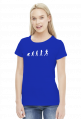 T-shirt biegaczki. Ewolucja biegacza.