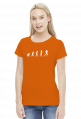 T-shirt biegaczki. Ewolucja biegacza.
