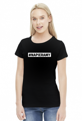 T-shirt biegaczki. #Napieramy