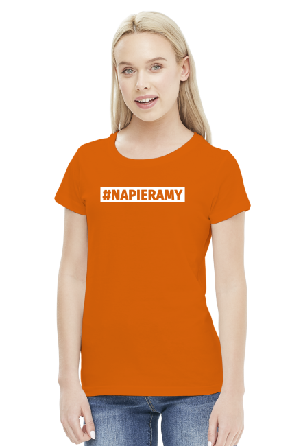 T-shirt biegaczki. #Napieramy