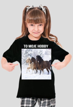 To moje hobby-koszulka dziecięca