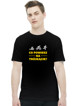 Koszulka dla triatlonisty. Co powiesz na trójkącik?