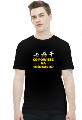 Koszulka dla triatlonisty. Co powiesz na trójkącik?
