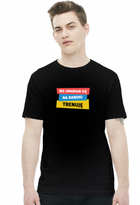 Koszulka biegacza. Nie umawiam się na randki.