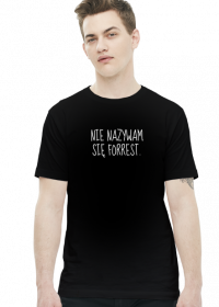 Koszulka biegacza. Nie nazywam się Forrest.