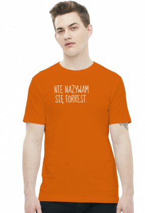 Koszulka biegacza. Nie nazywam się Forrest.