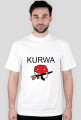 Patryjota Kurwa T shirt /White (M)