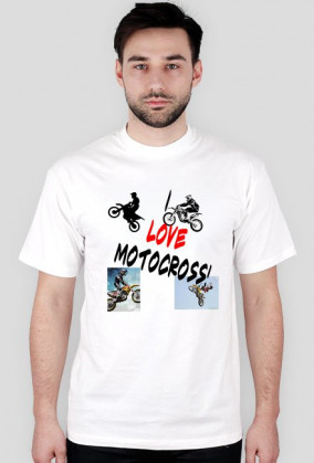 Koszulka - I love motocross!