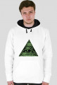 Illuminati Hoodie /White (M)