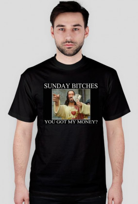 Jesus finance T shirt /Black (M)