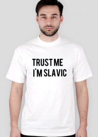 Slavic Trust T shirt /White (M)