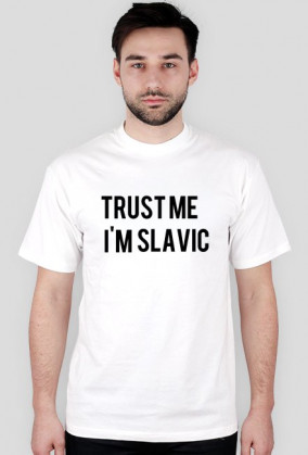 Slavic Trust T shirt /White (M)